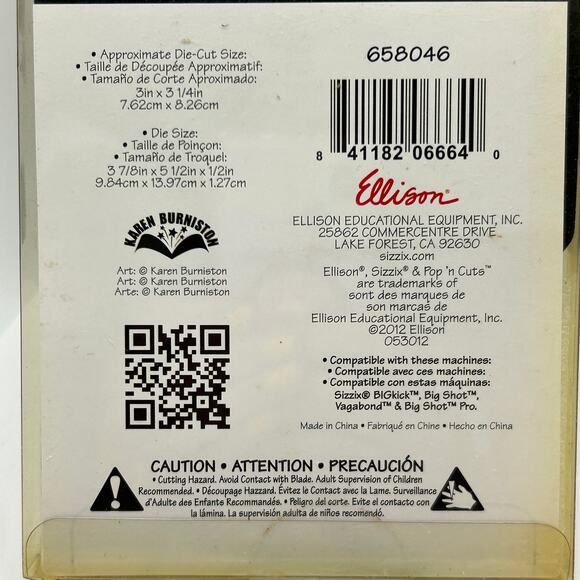 Sizzix Pop 'n Cuts Insert #658046 Interchangeable Card Insert Die Phrase NOEL 3D - Picture 3 of 9